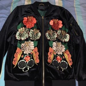 Scotch and soda floral jacket